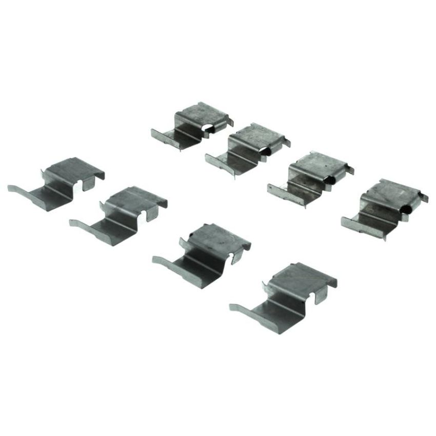 CENTRIC PARTS 104.04280 Posi Quiet Semi-Metallic Brake Pads with Hardware