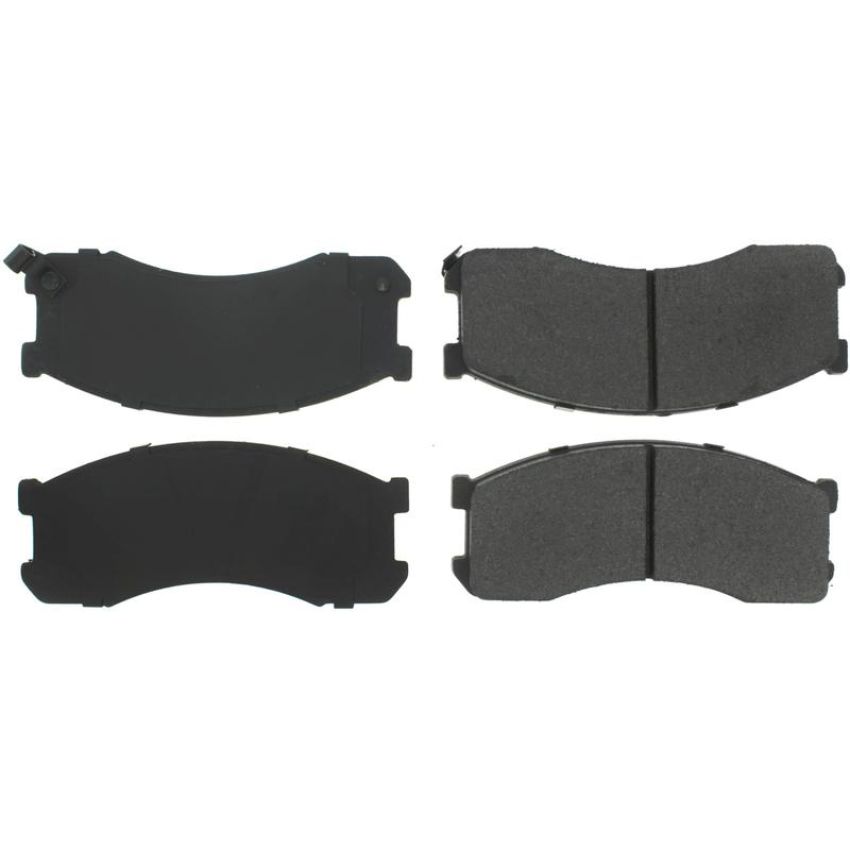 CENTRIC PARTS 104.04280 Posi Quiet Semi-Metallic Brake Pads with Hardware