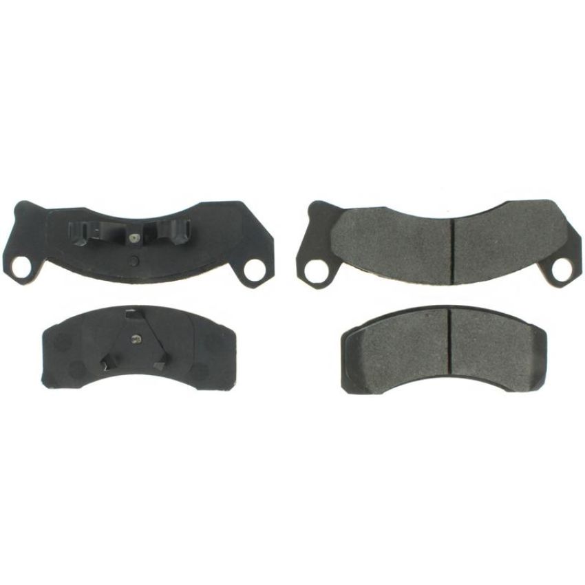 CENTRIC PARTS 104.04310 Posi Quiet Semi-Metallic Brake Pads with Hardware