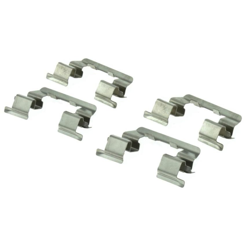 CENTRIC PARTS 104.04400 Posi Quiet Semi-Metallic Brake Pads with Hardware