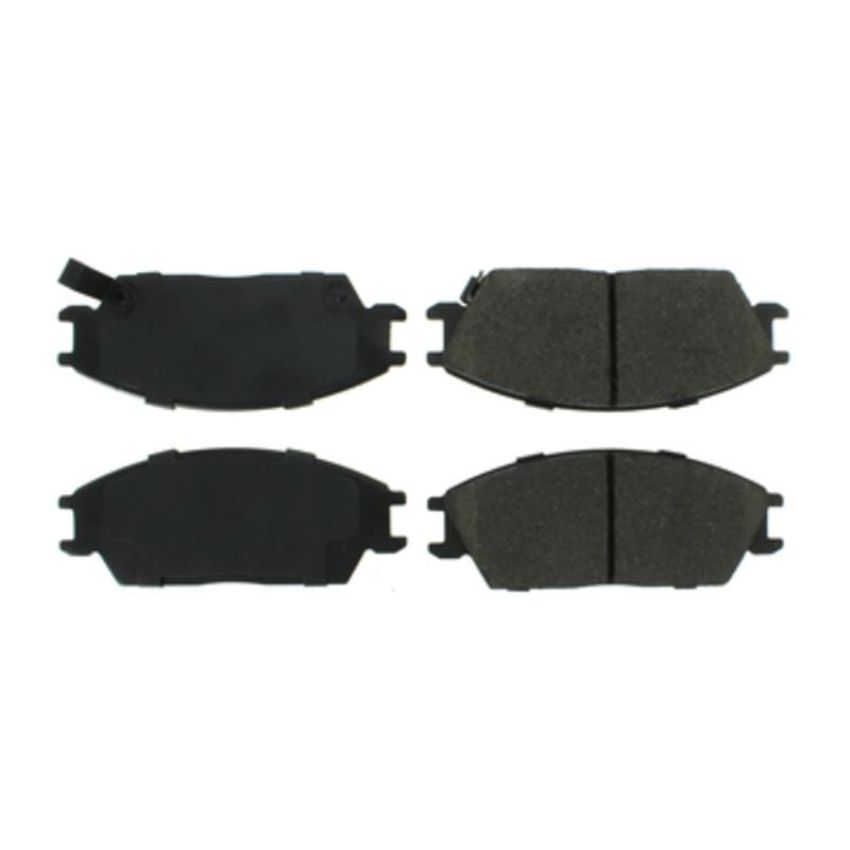 CENTRIC PARTS 104.04400 Posi Quiet Semi-Metallic Brake Pads with Hardware