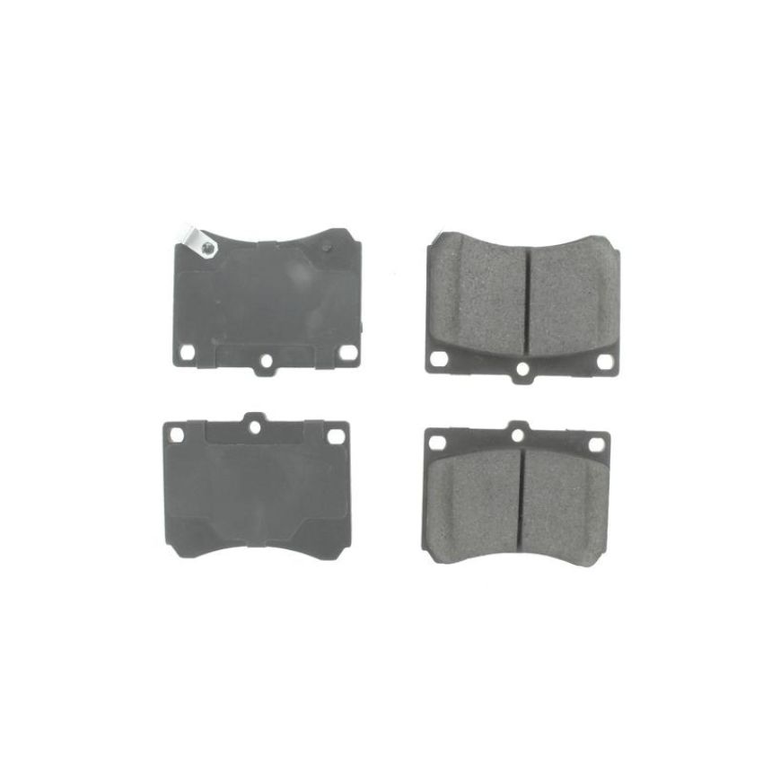 CENTRIC PARTS 104.04730 Posi Quiet Semi-Metallic Brake Pads with Hardware