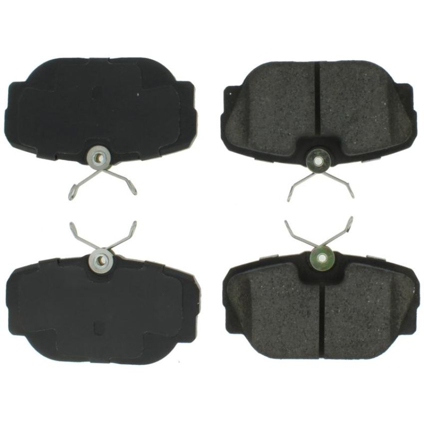 CENTRIC PARTS 104.04930 Posi Quiet Semi-Metallic Brake Pads