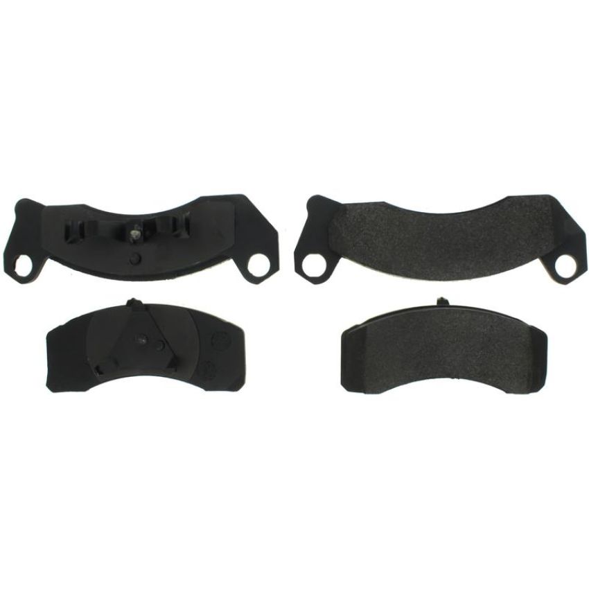 CENTRIC PARTS 104.04990 Posi Quiet Semi-Metallic Brake Pads with Hardware