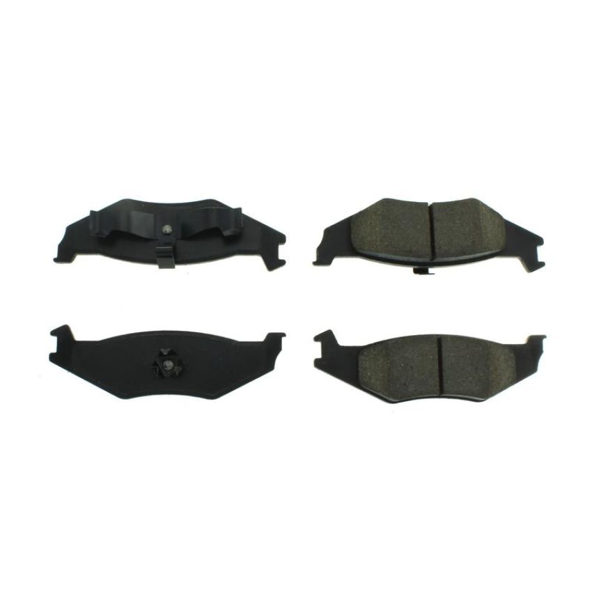 CENTRIC PARTS 104.05120 Posi Quiet Semi-Metallic Brake Pads with Hardware