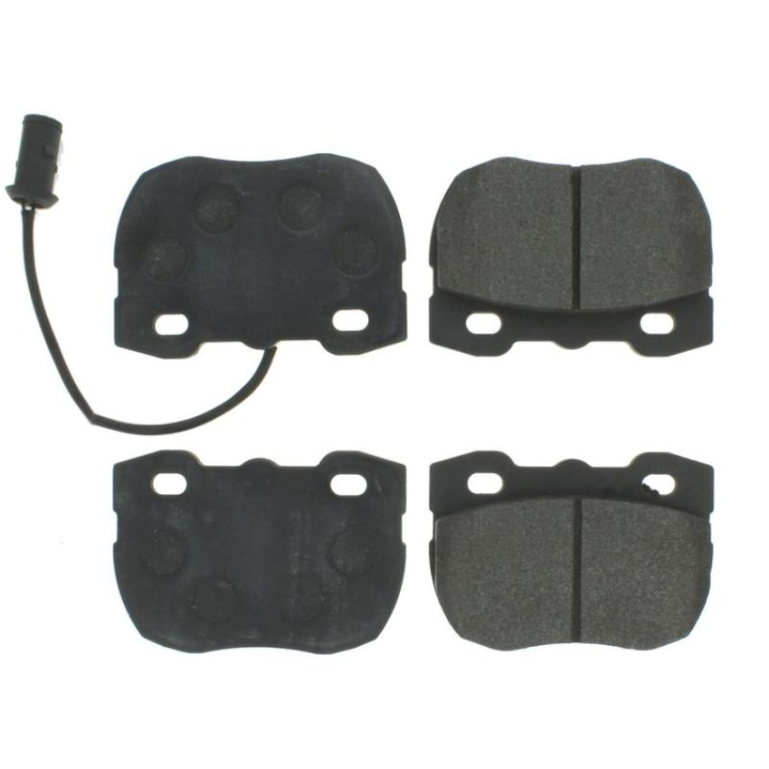 CENTRIC PARTS 104.05200 Posi Quiet Semi-Metallic Brake Pads with Hardware