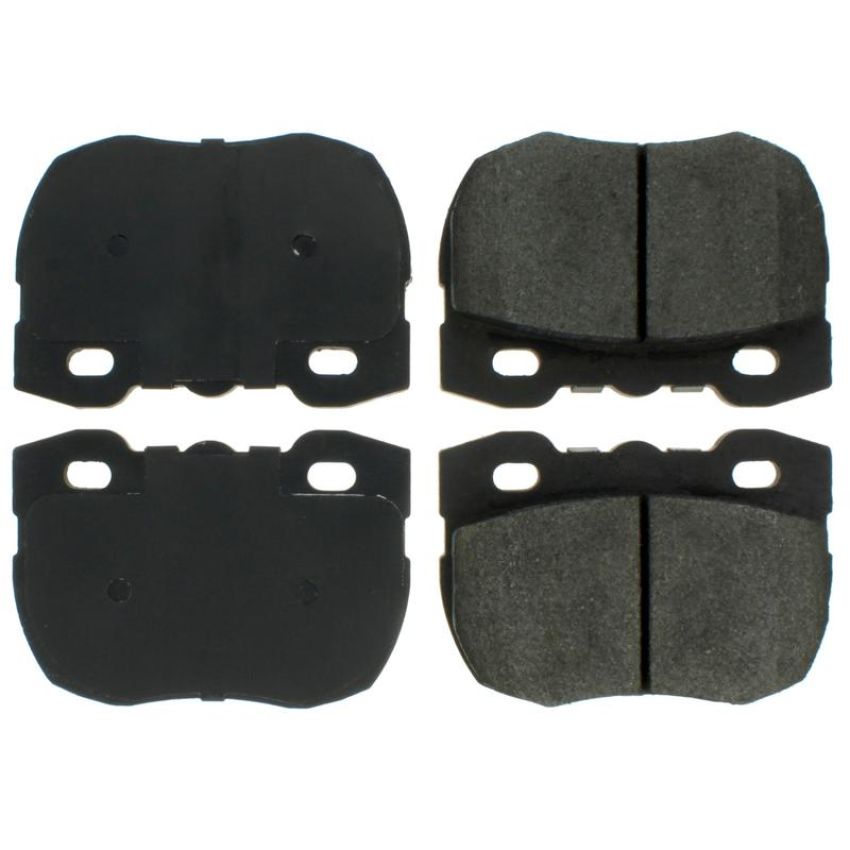CENTRIC PARTS 104.05201 Posi Quiet Semi-Metallic Brake Pads with Hardware