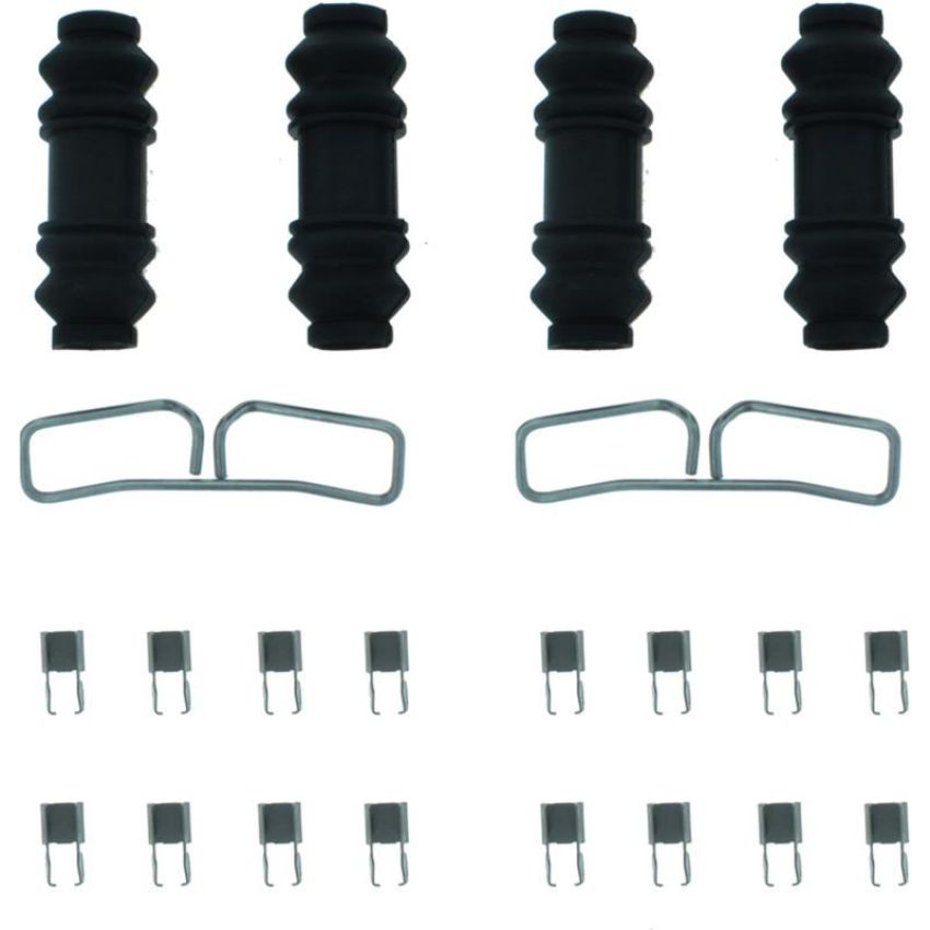 CENTRIC PARTS 104.05220 Posi Quiet Semi-Metallic Brake Pads with Hardware