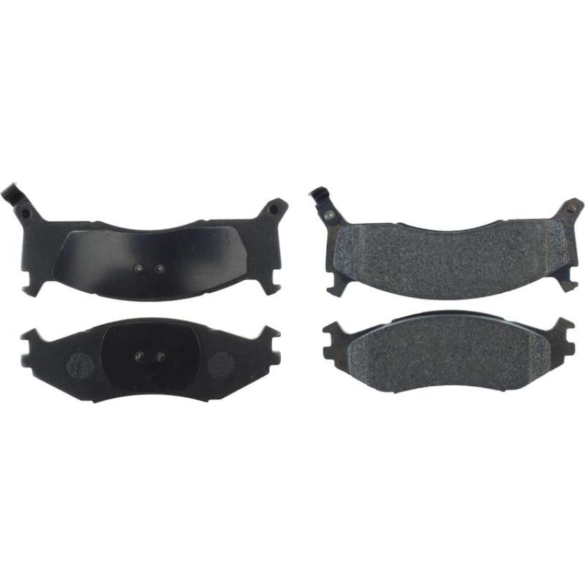 CENTRIC PARTS 104.05240 Posi Quiet Semi-Metallic Brake Pads with Hardware