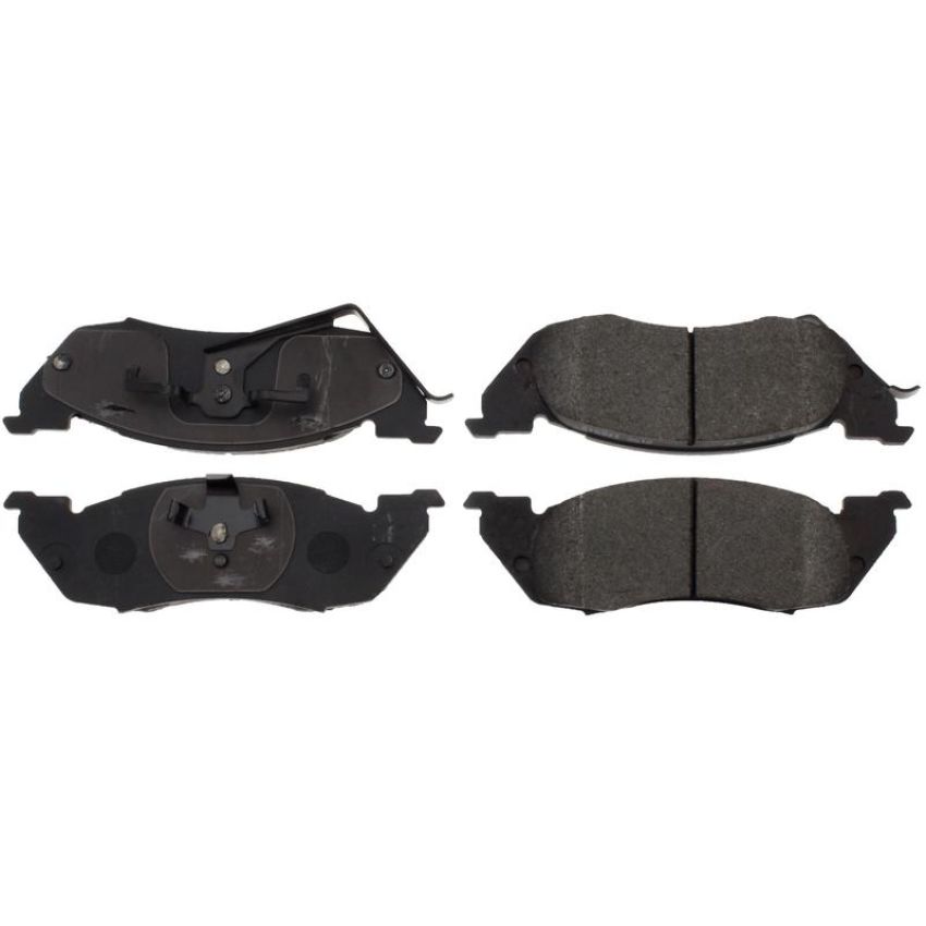 CENTRIC PARTS 104.05291 Posi Quiet Semi-Metallic Brake Pads with Hardware