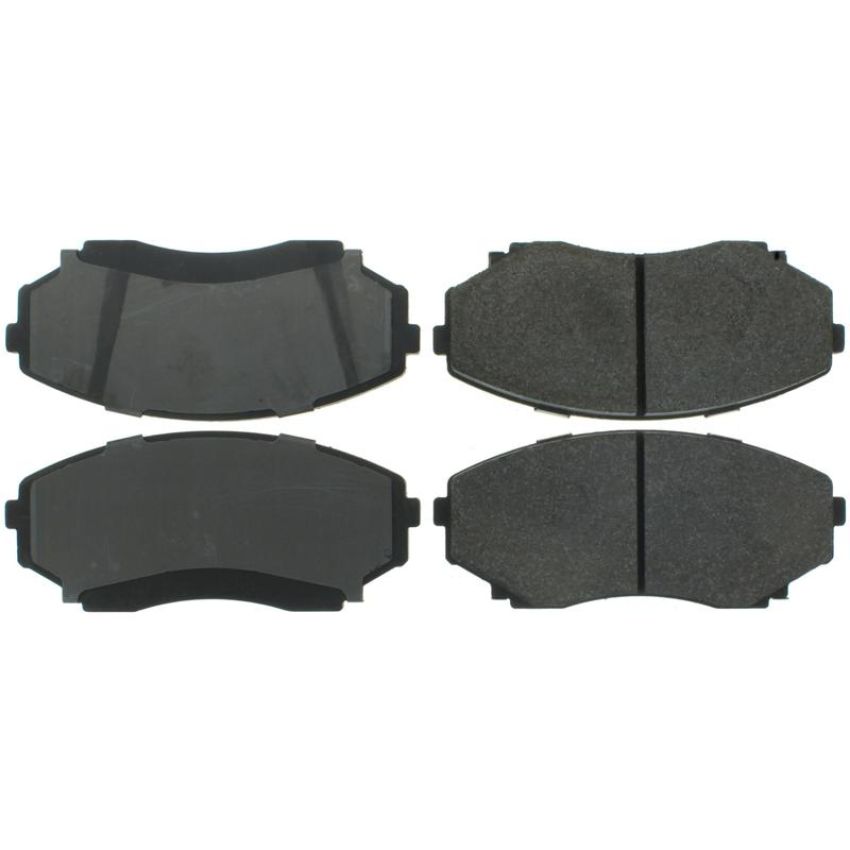CENTRIC PARTS 104.05510 Posi Quiet Semi-Metallic Brake Pads with Hardware
