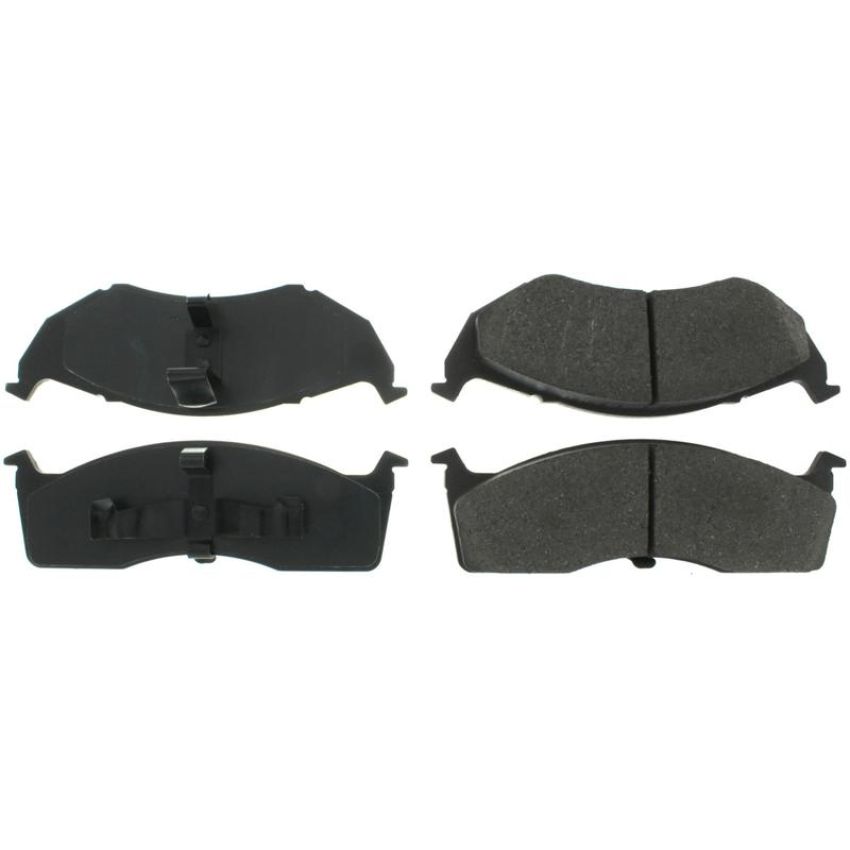 CENTRIC PARTS 104.05910 Posi Quiet Semi-Metallic Brake Pads with Hardware