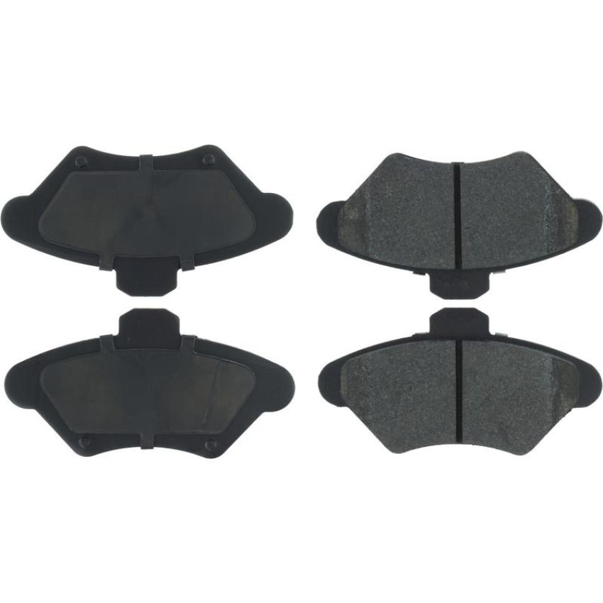 CENTRIC PARTS 104.06000 Posi Quiet Semi-Metallic Brake Pads with Hardware