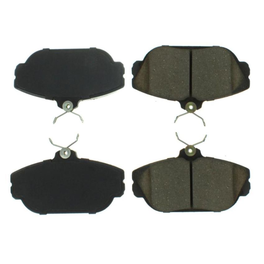 CENTRIC PARTS 104.06010 Posi Quiet Semi-Metallic Brake Pads with Hardware