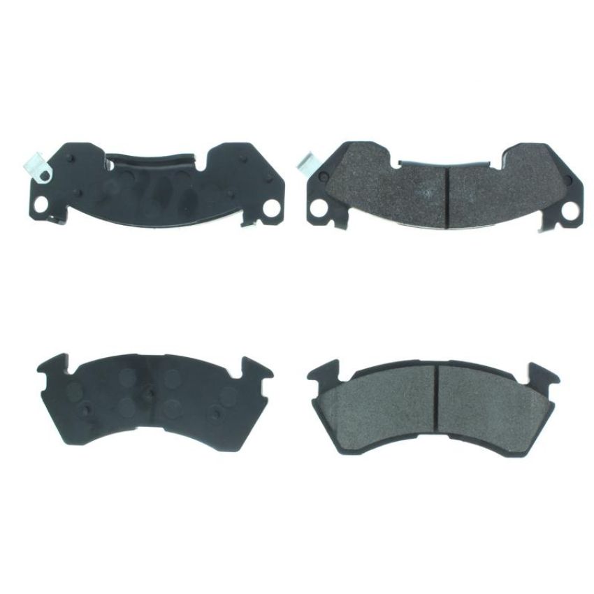 CENTRIC PARTS 104.06140 Posi Quiet Semi-Metallic Brake Pads with Hardware