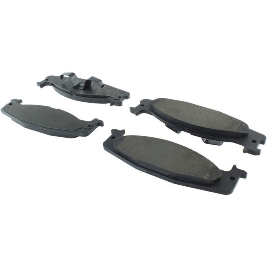 CENTRIC PARTS 104.06320 Posi Quiet Semi-Metallic Brake Pads with Hardware