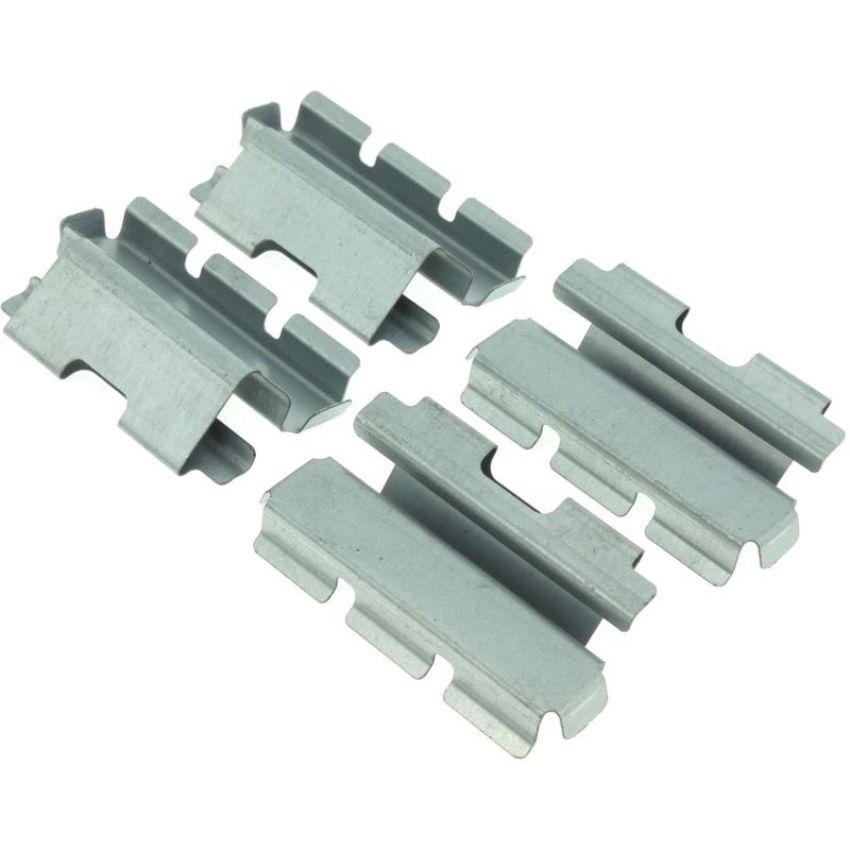 CENTRIC PARTS 104.06320 Posi Quiet Semi-Metallic Brake Pads with Hardware
