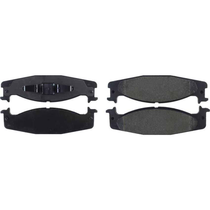 CENTRIC PARTS 104.06320 Posi Quiet Semi-Metallic Brake Pads with Hardware
