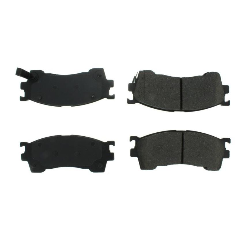 CENTRIC PARTS 104.06370 Posi Quiet Semi-Metallic Brake Pads with Hardware