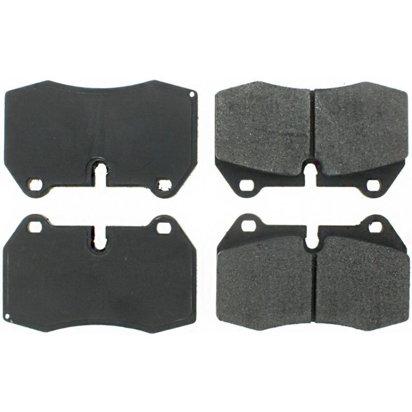 CENTRIC PARTS 104.06390 Posi Quiet Semi-Metallic Brake Pads