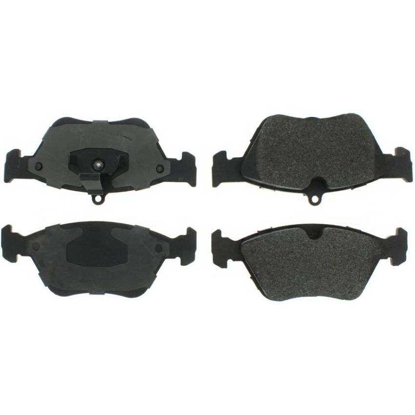 CENTRIC PARTS 104.06440 Posi Quiet Semi-Metallic Brake Pads with Hardware