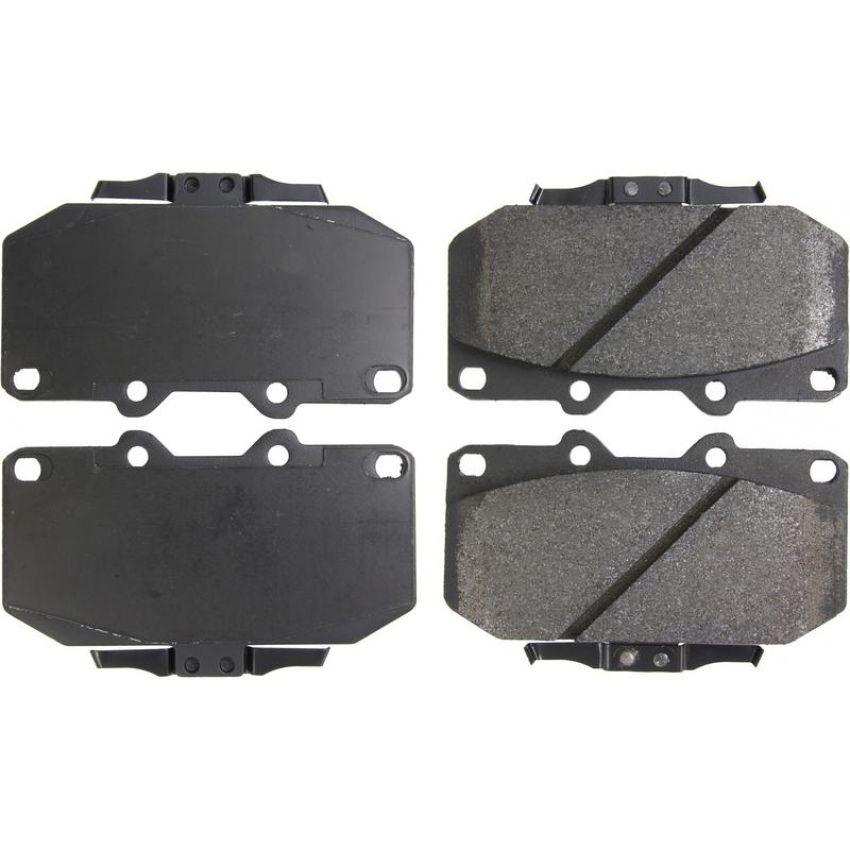 CENTRIC PARTS 104.06470 Posi Quiet Semi-Metallic Brake Pads with Hardware