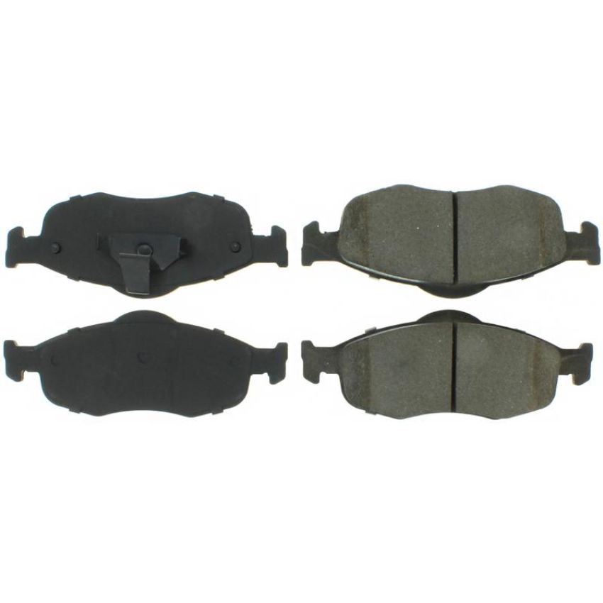 CENTRIC PARTS 104.06480 Posi Quiet Semi-Metallic Brake Pads with Hardware