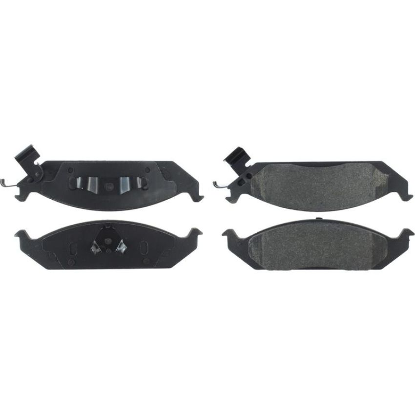 CENTRIC PARTS 104.06500 Posi Quiet Semi-Metallic Brake Pads with Hardware