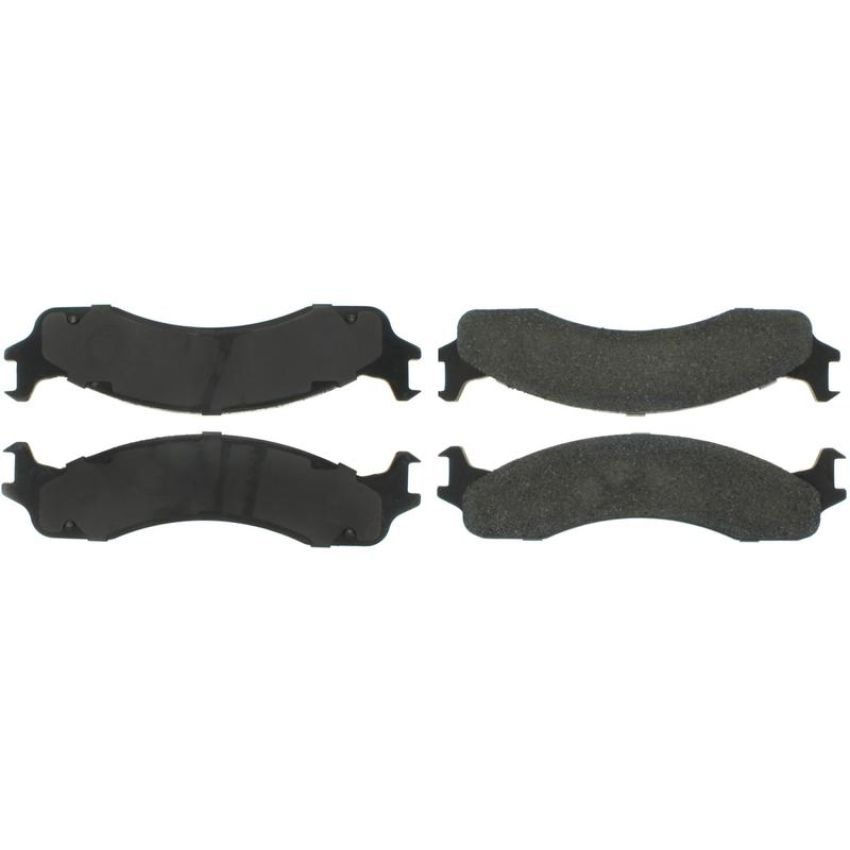 CENTRIC PARTS 104.06551 Posi Quiet Semi-Metallic Brake Pads with Hardware