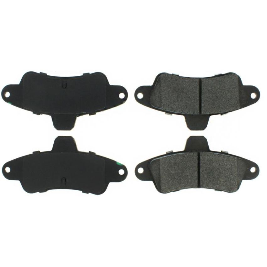 CENTRIC PARTS 104.06610 Posi Quiet Semi-Metallic Brake Pads with Hardware