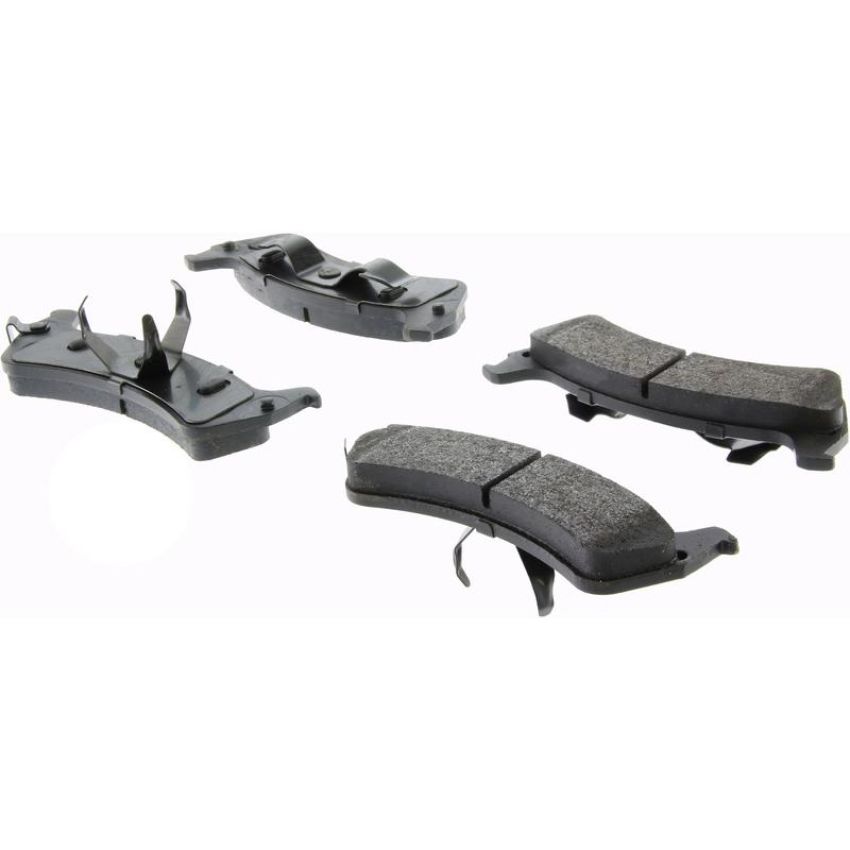 CENTRIC PARTS 104.06670 Posi Quiet Semi-Metallic Brake Pads with Hardware