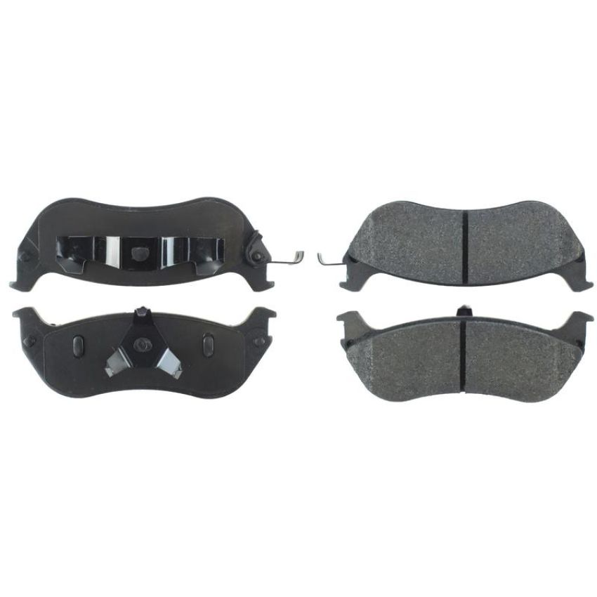 CENTRIC PARTS 104.06740 Posi Quiet Semi-Metallic Brake Pads with Hardware