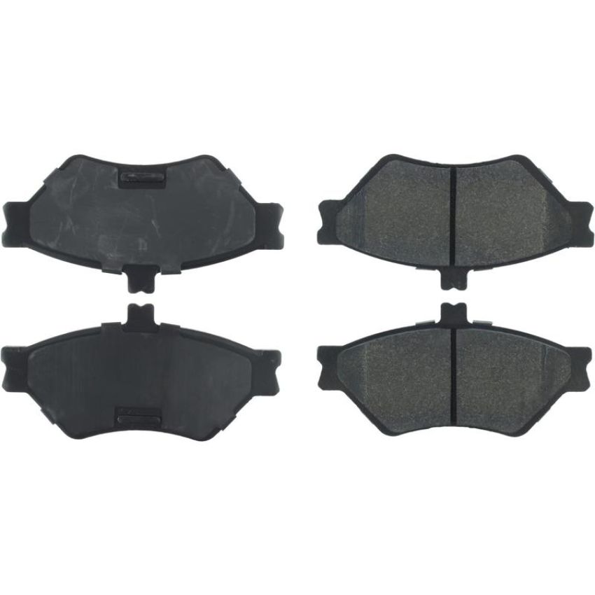 CENTRIC PARTS 104.06780 Posi Quiet Semi-Metallic Brake Pads with Hardware