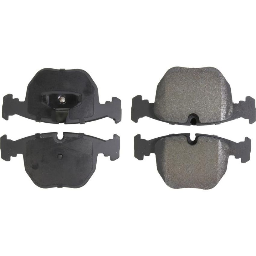 CENTRIC PARTS 104.06810 Posi Quiet Semi-Metallic Brake Pads with Hardware