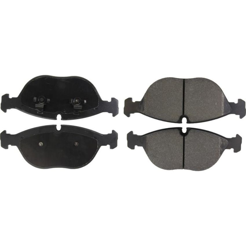 CENTRIC PARTS 104.06820 Posi Quiet Semi-Metallic Brake Pads with Hardware