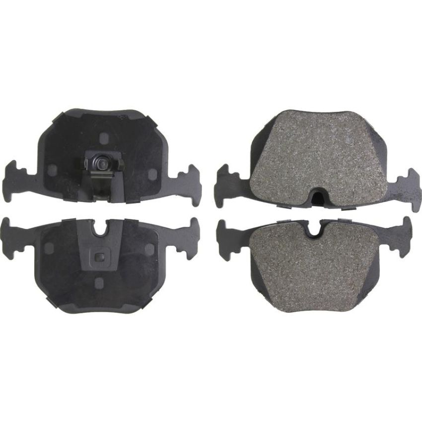 CENTRIC PARTS 104.06830 Posi Quiet Semi-Metallic Brake Pads with Hardware