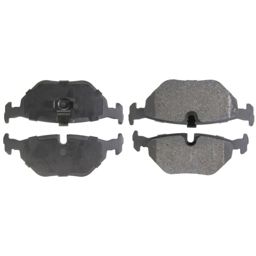 CENTRIC PARTS 104.06921 Posi Quiet Semi-Metallic Brake Pads with Hardware