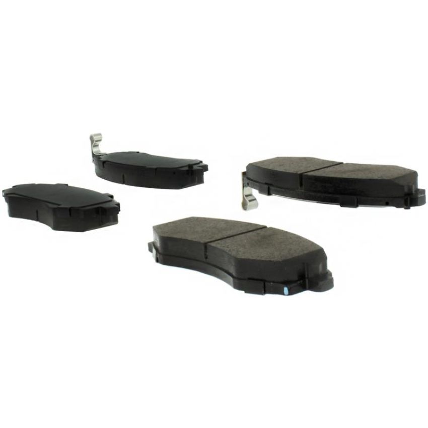 CENTRIC PARTS 104.07000 Posi Quiet Semi-Metallic Brake Pads with Hardware