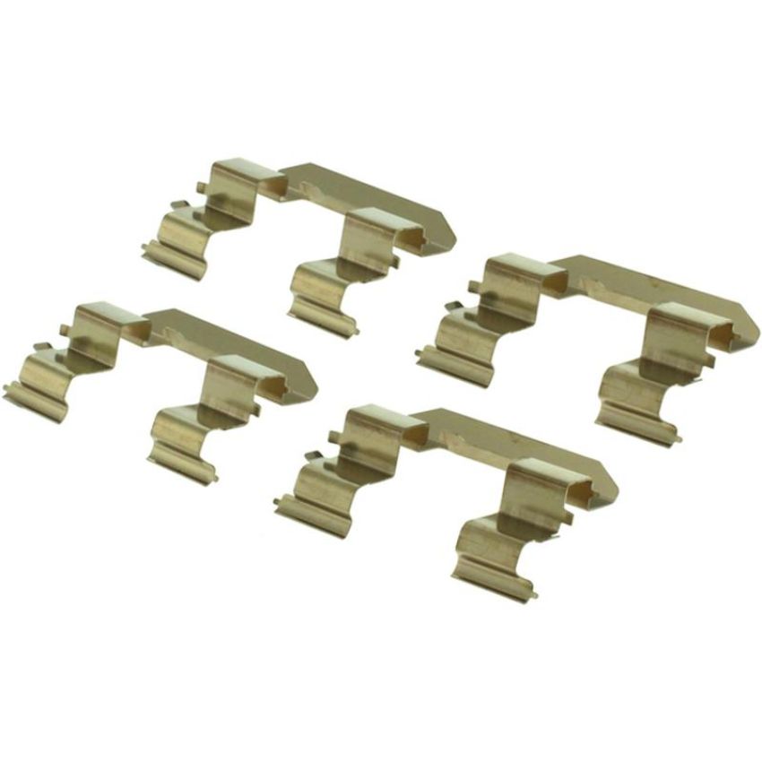 CENTRIC PARTS 104.07000 Posi Quiet Semi-Metallic Brake Pads with Hardware