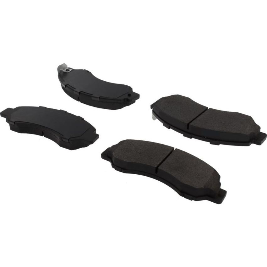 CENTRIC PARTS 104.07010 Posi Quiet Semi-Metallic Brake Pads with Hardware