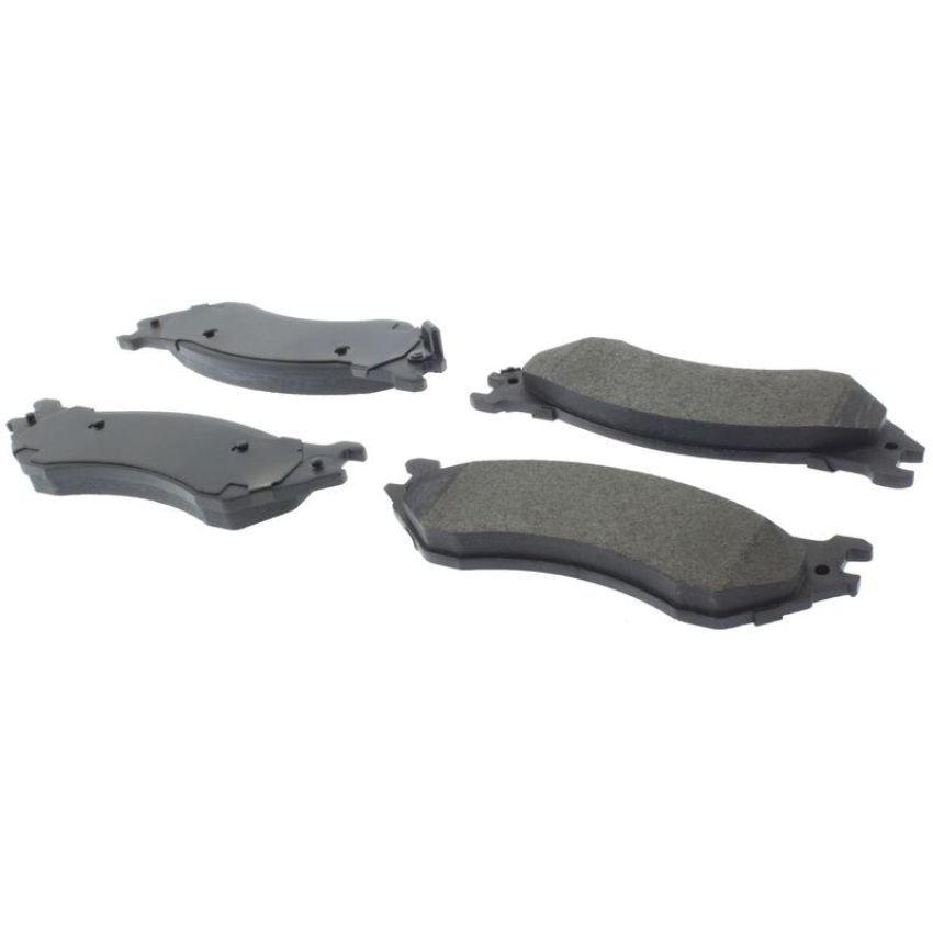 CENTRIC PARTS 104.07020 Posi Quiet Semi-Metallic Brake Pads with Hardware
