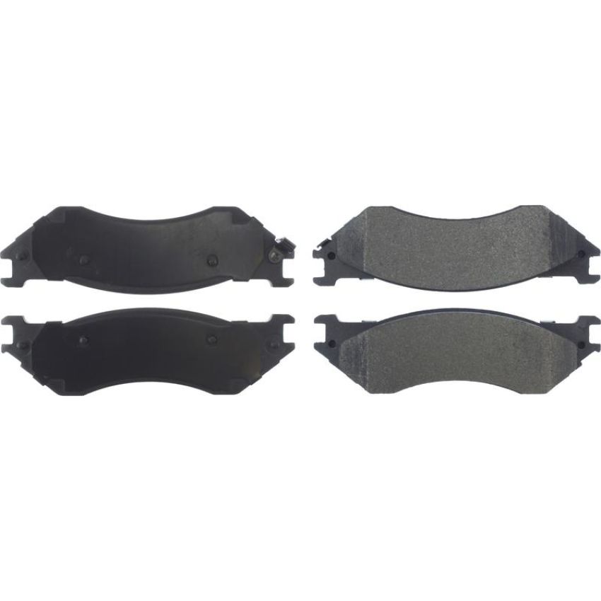 CENTRIC PARTS 104.07020 Posi Quiet Semi-Metallic Brake Pads with Hardware