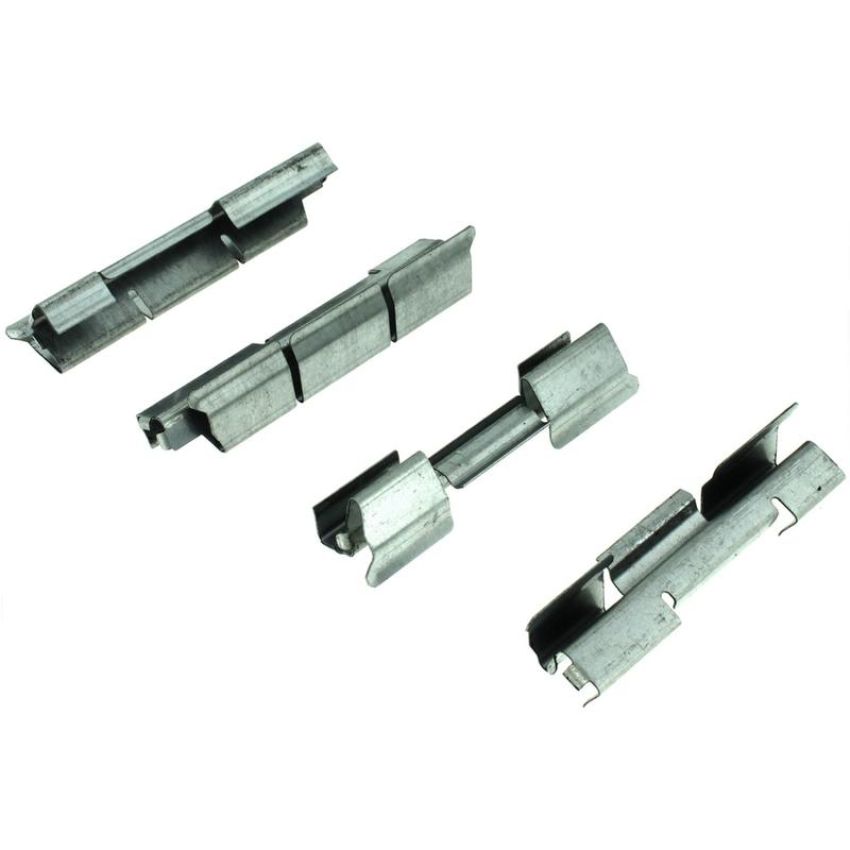 CENTRIC PARTS 104.07021 Posi Quiet Semi-Metallic Brake Pads with Hardware