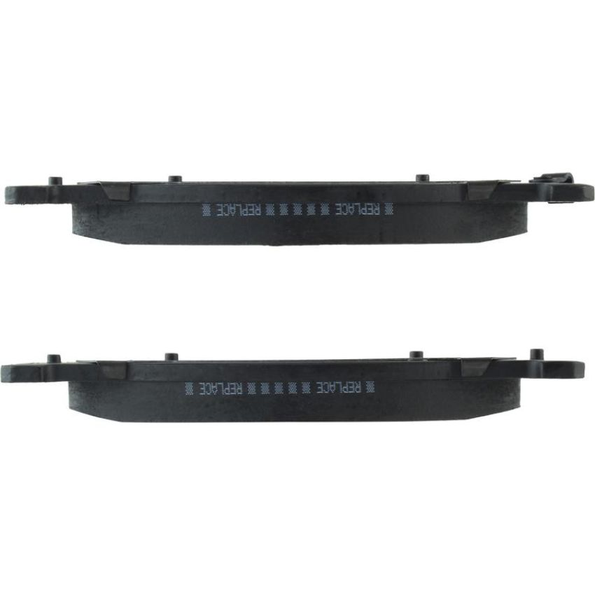 CENTRIC PARTS 104.07021 Posi Quiet Semi-Metallic Brake Pads with Hardware