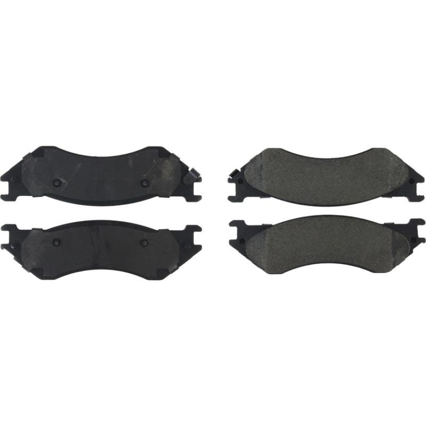 CENTRIC PARTS 104.07021 Posi Quiet Semi-Metallic Brake Pads with Hardware