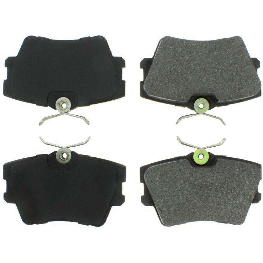 CENTRIC PARTS 104.07060 Posi Quiet Semi-Metallic Brake Pads with Hardware
