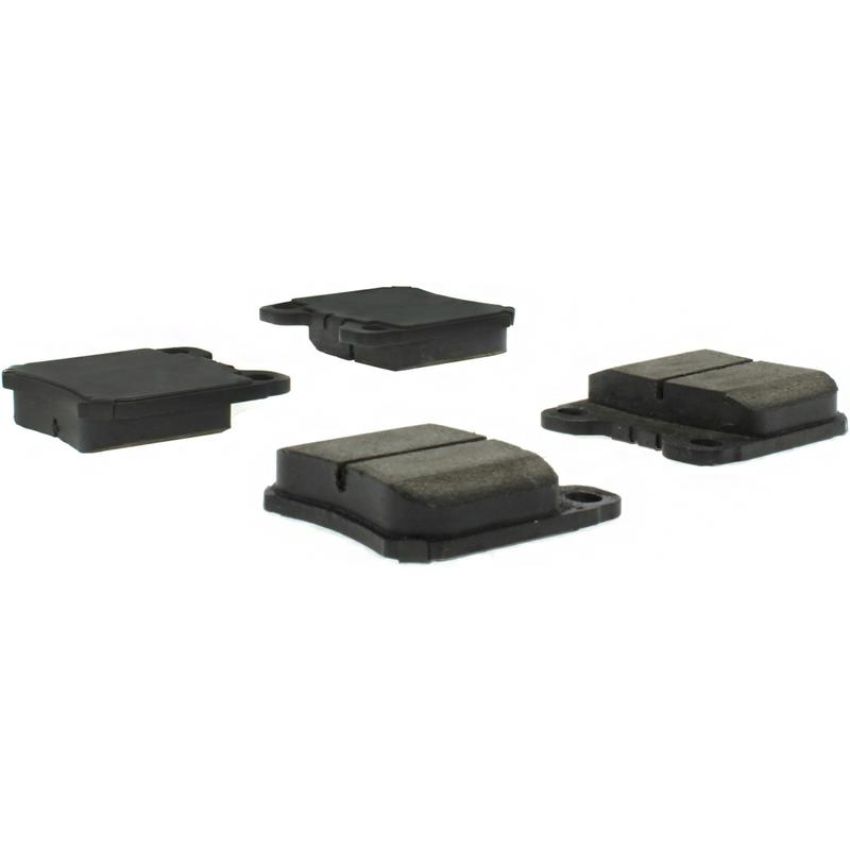 CENTRIC PARTS 104.07090 Posi Quiet Semi-Metallic Brake Pads with Hardware