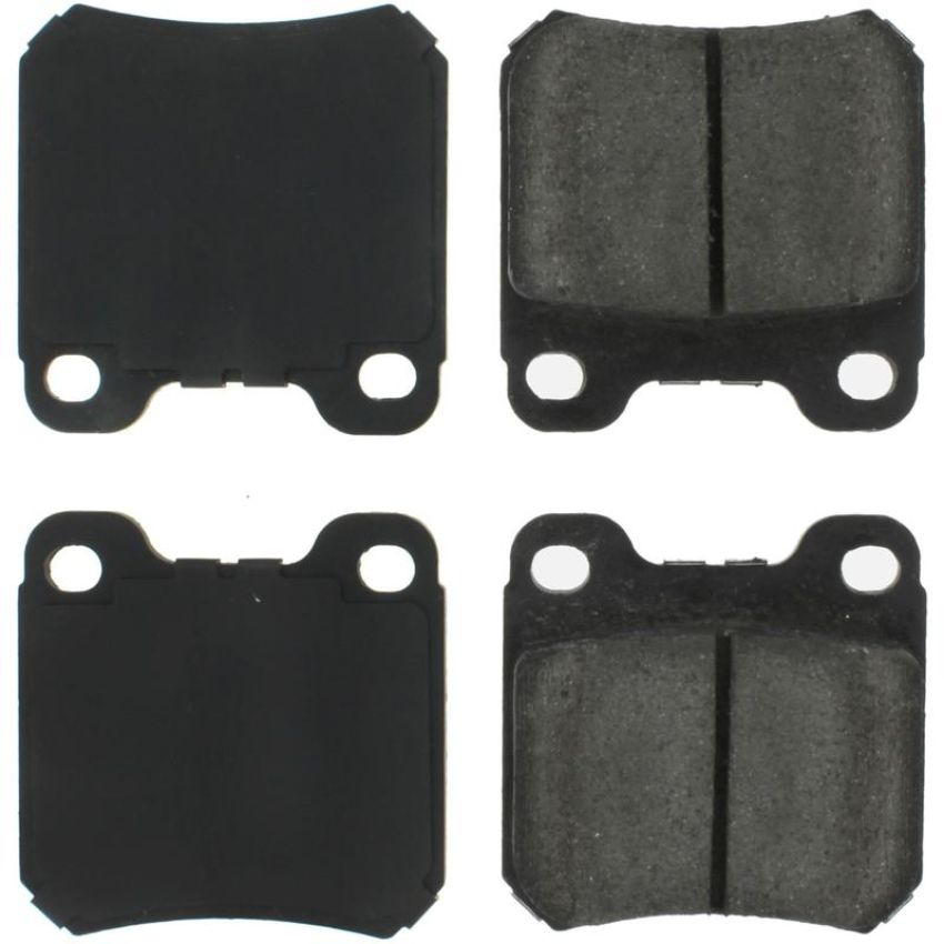 CENTRIC PARTS 104.07090 Posi Quiet Semi-Metallic Brake Pads with Hardware