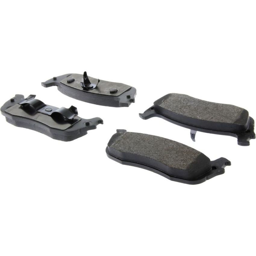 CENTRIC PARTS 104.07110 Posi Quiet Semi-Metallic Brake Pads with Hardware