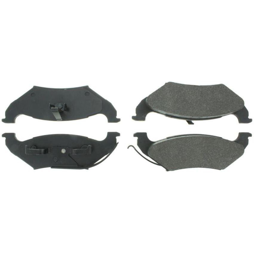 CENTRIC PARTS 104.07150 Posi Quiet Semi-Metallic Brake Pads with Hardware
